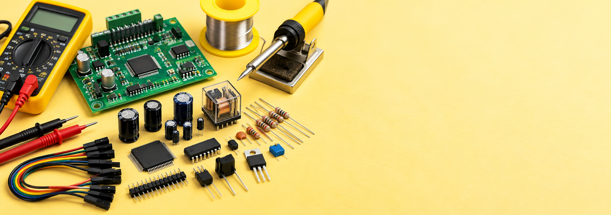 قطعات الکترونیکی و برد مدار چاپی